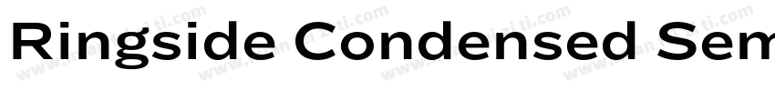 Ringside Condensed Semibold Regular字体转换